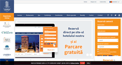 Desktop Screenshot of hotelunirea.ro